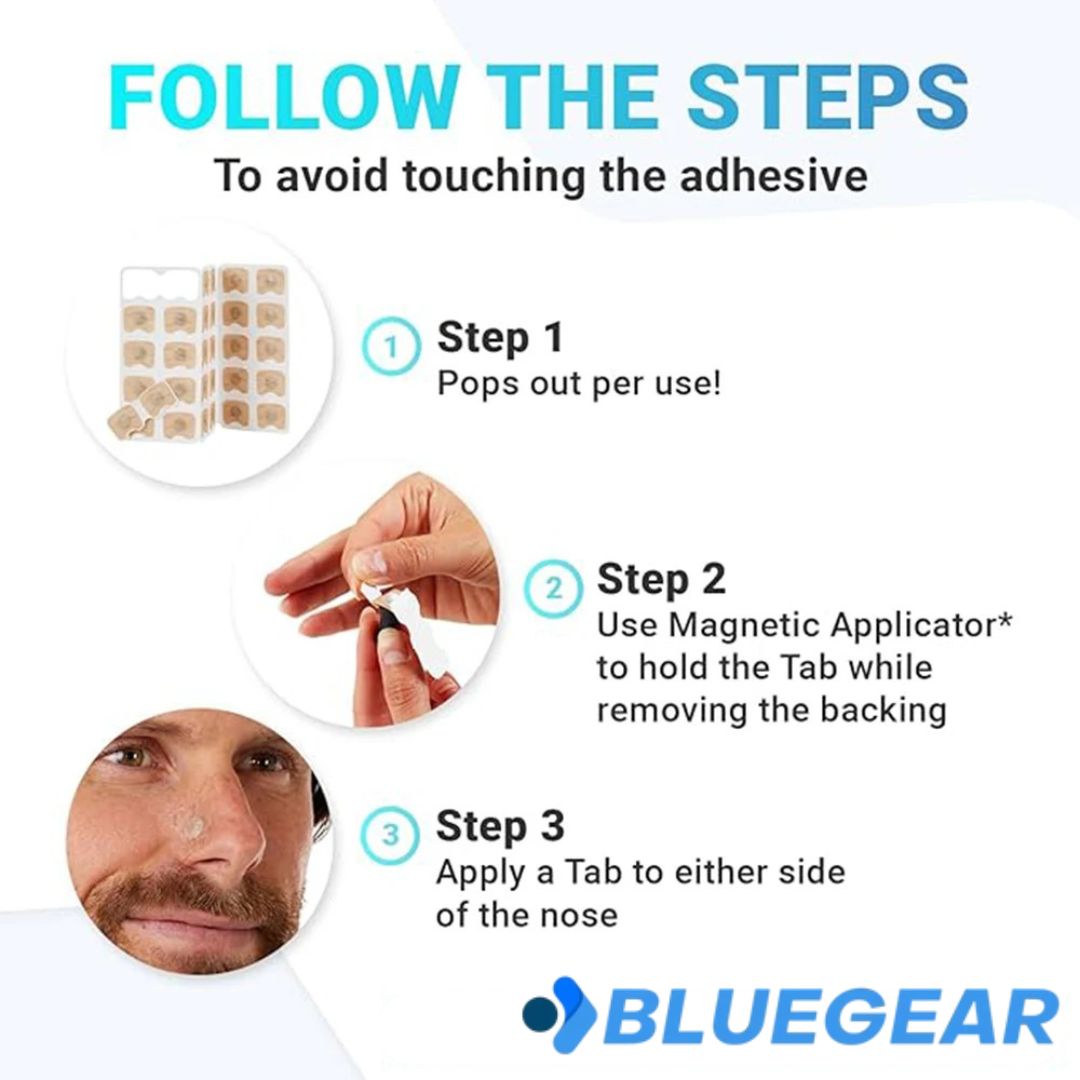 Bluegear - Magnetic Nasal Strip Kit